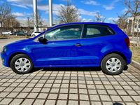 Gebraucht VW Polo Trendline 60 PS (44 kW) 2012 Blau Kleinwagen