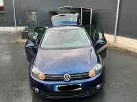 Gebraucht VW Golf VI Team 105 PS (77 kW) 2010 Blau Kleinwagen