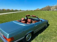 Gebraucht Mercedes SL280 185 PS (136 kW) 1981 Grün Cabrio