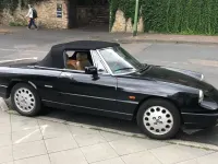 Gebraucht Alfa Romeo Spider 120 PS (88 kW) 1990 Schwarz Cabrio