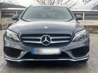 gebraucht Mercedes C220 d T AMG Line/Pano/Burmester/Vollleder