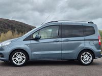 Gebraucht Ford Tourneo Courier Titanium 101 PS (74 kW) 2021 Blau Van / Kleinbus