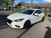 Gebraucht Mazda 3 Sports-Line 150 PS (110 kW) 2014 Weiß Limousine