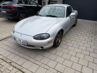 Gebraucht Mazda MX5 110 PS (80 kW) 2000 Silber Cabrio
