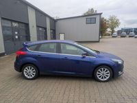 Gebraucht Ford Focus Titanium 125 PS (91 kW) 2017 Indicblau metallic Kleinwagen