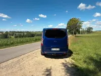 Gebraucht Ford Tourneo Custom Titanium 170 PS (125 kW) 2016 Blau Van