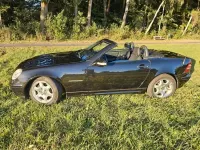 Gebraucht Mercedes SLK230 197 PS (144 kW) 2003 Schwarz Cabrio