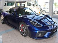 Gebraucht Porsche 718 Boxster 420 PS (308 kW) 2021 Enzian blau met. Cabrio