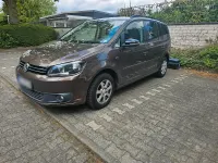 Gebraucht VW Touran Match 105 PS (77 kW) 2012 Beige Van / Kleinbus