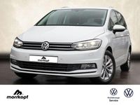 Gebraucht VW Touran Highline 150 PS (110 kW) 2017 Pure white (weiß), uni Van / Kleinbus