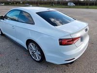 Second-hand Audi A5 Black Edition 190 CP (139 kW) 2017 Alb Coupe