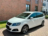 Gebraucht Seat Alhambra 4Drive 184 PS (135 kW) 2018 Weiß Van / Kleinbus