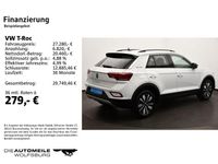 Gebraucht VW T-Roc Goal 150 PS (110 kW) 2024 Pure white SUV