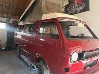 Second-hand VW Multivan 69 CP (50 kW) 1986 Roșu Monovolum