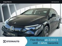Gebraucht Mercedes EQE500 AMG line 300 kW (408 PS) 2024 Metalliclack obsidianschwarz Limousine