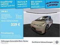 Gebraucht VW ID.3 Pro 106 kW (145 PS) 2022 Mondsteingrau schwarz Kleinwagen