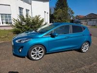 Gebraucht Ford Fiesta Titanium 101 PS (74 kW) 2018 Blau Kleinwagen