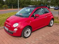 Gebraucht Fiat 500C Lounge 69 PS (50 kW) 2010 Rot Cabrio