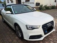 Gebraucht Audi A5 Cabriolet S-Line 190 PS (139 kW) 2016 Weiß Cabrio