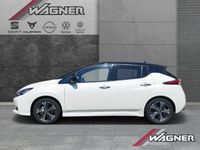 gebraucht Nissan Leaf Tekna 40kWh Leder Navi 360 Grad Kamera Lenkrad heizb.