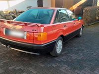 Second-hand Audi 80 90 CP (66 kW) 1990 Roșu Berlinǎ