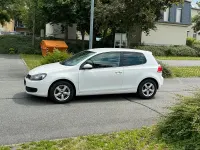 Gebraucht VW Golf VI 80 PS (58 kW) 2009 Weiß Kleinwagen
