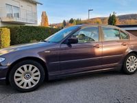 gebraucht BMW 318 i E46 Bj 2001 aubergine Vollleder