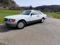 Usata Mercedes 500 252 CV (185 kW) 1989 Bianco Coupé