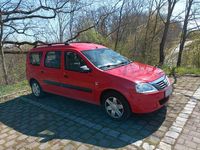 Gebraucht Dacia Logan 90 PS (66 kW) 2010 Rot Kombi