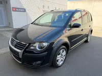 Gebraucht VW Touran Cross 140 PS (102 kW) 2008 Schwarz Van / Kleinbus