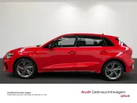 Gebraucht Audi A3 Sportback e-tron S-Line 245 PS (180 kW) 2023 Tangorot metallic Kleinwagen