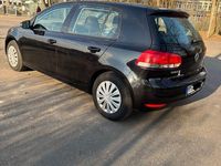 Gebraucht VW Golf VI Trendline 86 PS (63 kW) 2008 Schwarz Kleinwagen