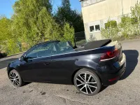 Gebraucht VW Golf Cabriolet Karmann 150 PS (110 kW) 2015 Schwarz Cabrio