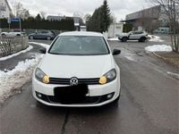 Gebraucht VW Golf VI Style 105 PS (77 kW) 2011 Weiß Kleinwagen