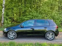 Gebraucht VW Golf VI Highline 122 PS (89 kW) 2009 Schwarz Kleinwagen
