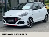 Gebraucht Hyundai i10 N Line 101 PS (74 kW) 2022 Polar white/ phantom black / s Kleinwagen