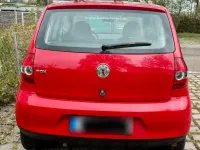Gebraucht VW Fox 55 PS (40 kW) 2007 Rot Kleinwagen