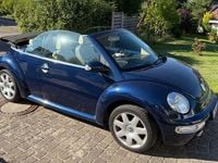 Gebraucht VW New Beetle Cabriolet 101 PS (74 kW) 2004 Blau Cabrio