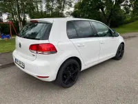 Gebraucht VW Golf VI Comfortline 122 PS (89 kW) 2009 Weiß Kleinwagen