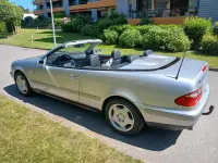 Gebraucht Mercedes CLK230 193 PS (141 kW) 1999 Silber Cabrio