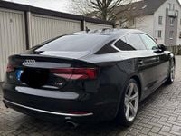 Gebraucht Audi A5 Sportback S-Line 252 PS (185 kW) 2018 Schwarz Kleinwagen