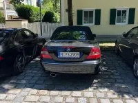 Gebraucht Mercedes CLK200 184 PS (135 kW) 2007 Schwarz Cabrio
