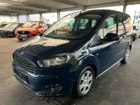 Gebraucht Ford Tourneo Courier Trend 101 PS (74 kW) 2018 Blau Van / Kleinbus