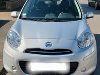 Gebraucht Nissan Micra Acenta 80 PS (58 kW) 2011 Silber Kleinwagen