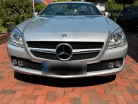 Gebraucht Mercedes SLK200 184 PS (135 kW) 2011 Silber Cabrio