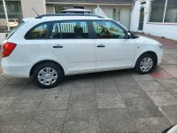 Gebraucht Skoda Fabia 70 PS (51 kW) 2014 Weiß Kombi