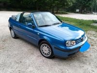Gebraucht VW Golf Cabriolet 101 PS (74 kW) 2000 Blau Cabrio