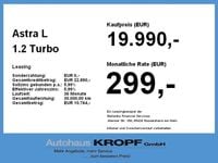 Używany Opel Astra Elegance 131 KM (96 kW) 2023 Niebieski Sedan/Limuzyna