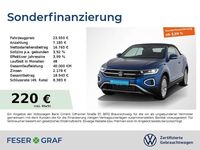 Gebraucht VW T-Roc Cabriolet Style 116 PS (85 kW) 2024 Ravennablau Cabrio