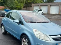 Gebraucht Opel Corsa 80 PS (58 kW) 2007 Blau Kleinwagen